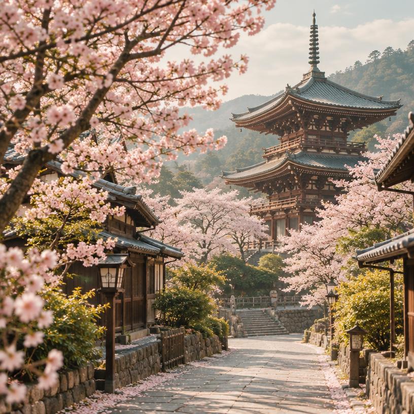 Cerejeiras no Japão